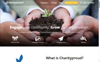Charityproud website