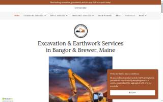 Phippen's Earthwork Construction Unlimited website