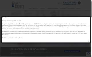 Olsen & Peters Dental Group website