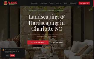 Alex's Lawnscape of Charlotte website