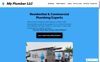 My Plumber LLC website
