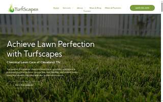 Turfscapes Landscape Maintenance website