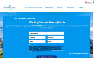 Pezon Properties Allentown website