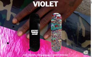 Violet Hill Landscaping and Nursery Co website