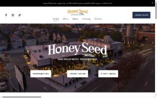 Honey Seed website