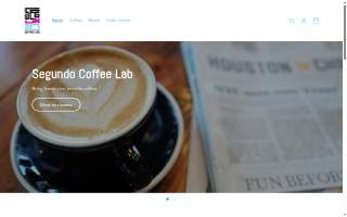 Segundo Coffee Lab website
