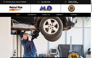 MD Automotive - Medical Center website