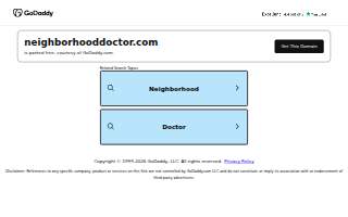 Neighborhood Doctor website