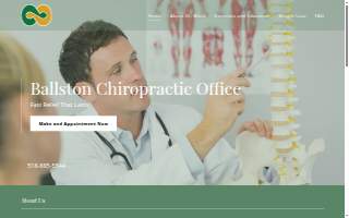 Ballston Chiropractic and Acupuncture website