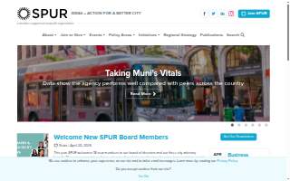 The Spur website