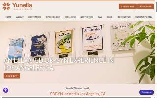 Yunella Women's Health - David Seil Kim, MD PhD - OBGYN Beverly Hills website