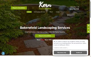 Kern Lawn Borders website