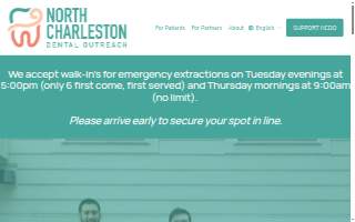 North Charleston Dental Outreach website