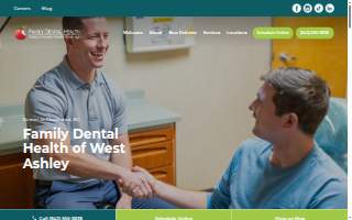Family Dental Health of West Ashley website