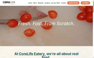 Core Electrical Solutions website