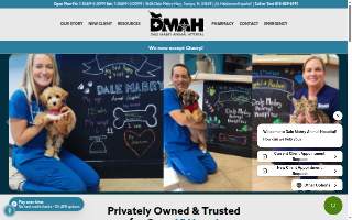 Dale Mabry Animal Hospital website