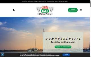 Central Park Dental of Charleston website