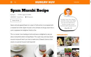 Musubi Cafe IYASUME website