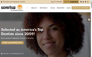 Sonrisa Dental website