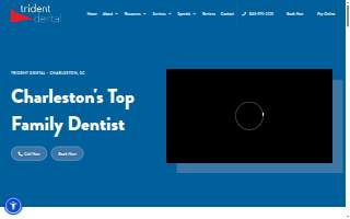 Trident Dental - West Ashley website