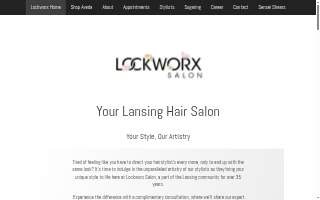 Lockworx Salon website