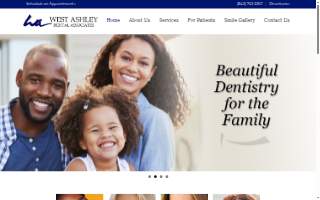 West Ashley Dental Associates website