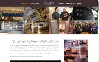 St. James Coffee website