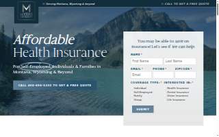 Myers Health Insurance website