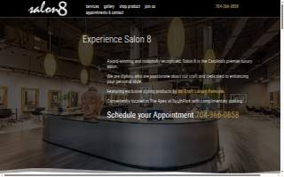 Salon 8 website
