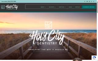 Holy City Dentistry website