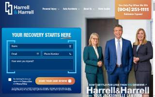 Harrell's Tire & Auto Service website