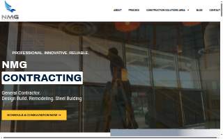 NMG Contracting website