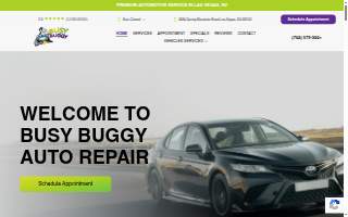 Busy Buggy Auto Repair of Las Vegas website