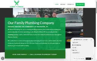 Gilman Plumbing, Inc. of Rochester website