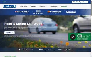 Point S Tire & Auto Service - Eugene 6th Street website