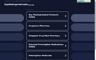 Boyds Drug Mart website