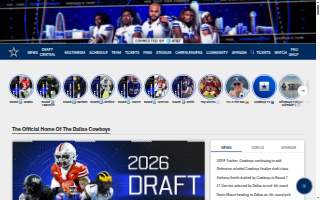 Cowboys Fit of Dallas website