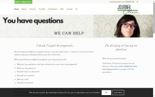 Journey Clinic website