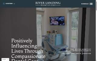River Landing Dentistry at Daniel Island website