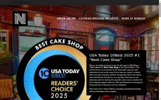 Nomada Bakery website