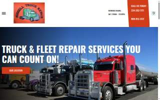 Russell Truck Repair website