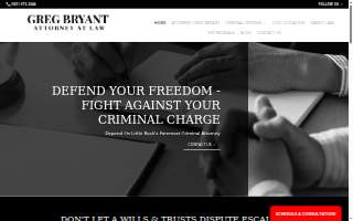 Greg Bryant, Attorney At Law website