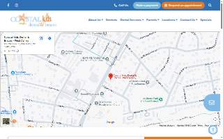 Coastal Kids Dental & Braces - West Ashley website