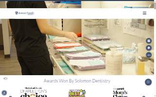 Solomon Family Dentistry of Mt Pleasant website