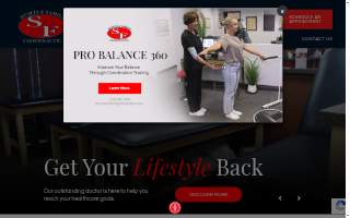 Sports & Family Chiropractic website