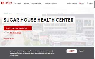 Sugar House Health Center website