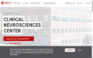 Clinical Neurosciences Center website