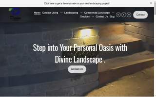 Divine Landscape website