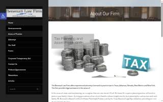 Benenati Law Firm of Orlando website
