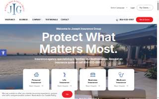 Joseph Insurance Group ( JIG ) website